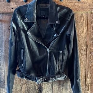 PAIGE Black/charcoal Velvet Jacket
